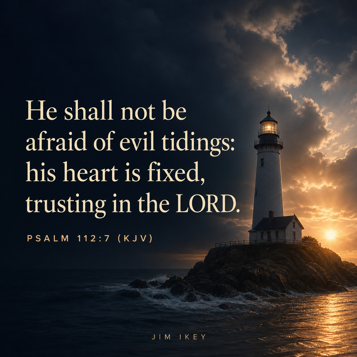 A heart fixed on God